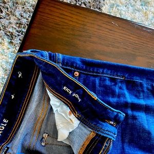 American Eagle kickboot jeans